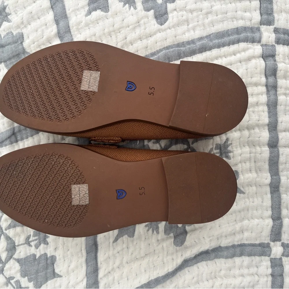 Rothy's Women's Brown and Cream Penny Loafer - Picture 3 of 3